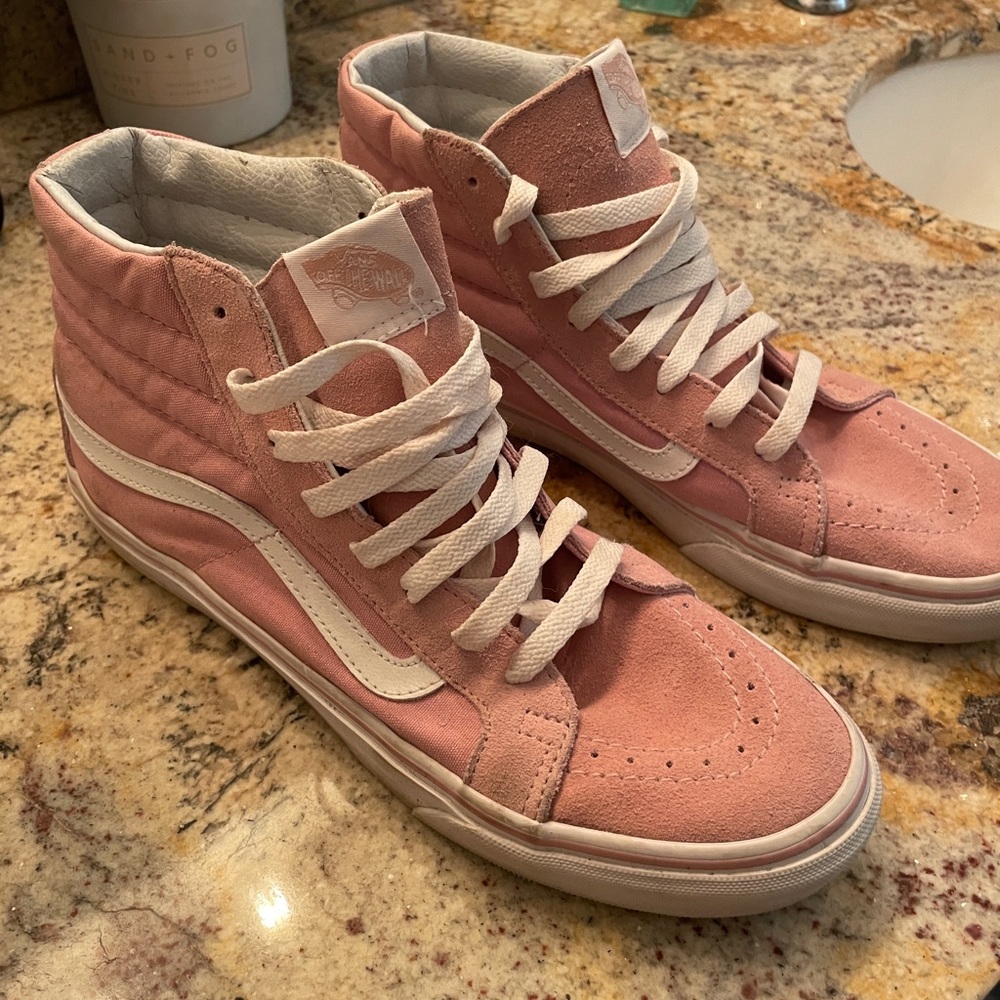 Pig suede sk8-hi vans